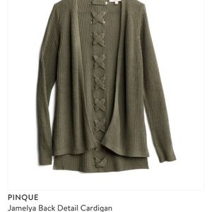 Pinque jamelya back detail cardigan